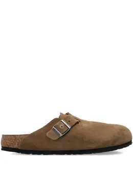 Birkenstock: Светлые сабо  Boston