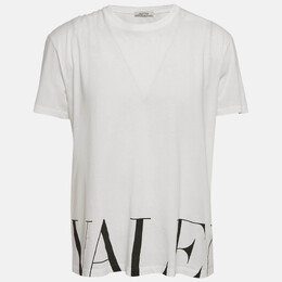 Valentino: Белая футболка 