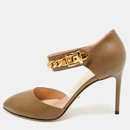 Gucci: Зелёные туфли  Sylvie