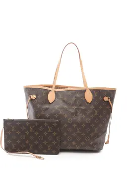 Louis Vuitton Pre-Owned: Коричневая сумка-шоппер 