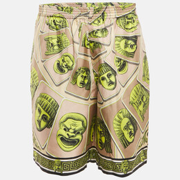 Versace: Зелёные шорты 