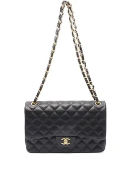 CHANEL Pre-Owned: Чёрная сумка 