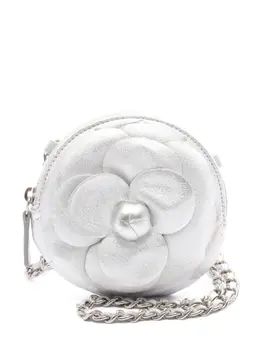 CHANEL Pre-Owned: Серебристая сумка 