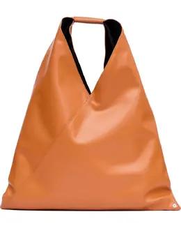 MM6 Maison Margiela: Оранжевая сумка-шоппер 