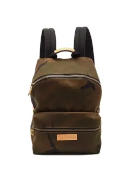 Louis Vuitton Pre-Owned: Зелёный рюкзак 