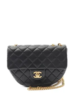 CHANEL Pre-Owned: Чёрная сумка 