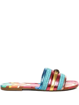 Kurt Geiger London: Радужные сандалии 