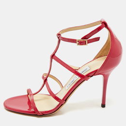 Jimmy Choo: Розовые сандалии 
