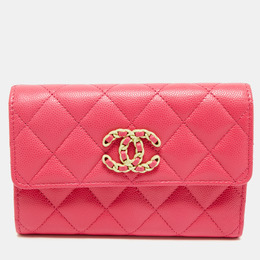 Chanel: Розовый кошелёк 