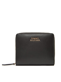 Tommy Hilfiger: Чёрный кошелёк  TH