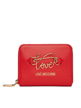 LOVE MOSCHINO: Красный кошелёк 