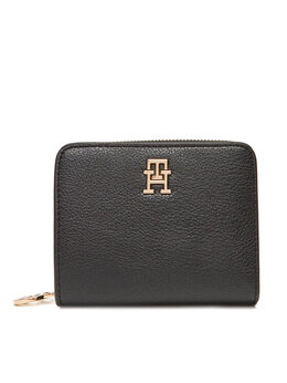 Tommy Hilfiger: Чёрный кошелёк  TH