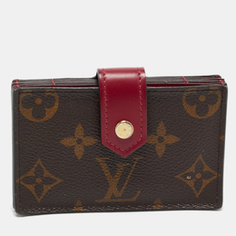 Louis Vuitton: Коричневый картхолдер 