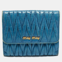 Miu Miu: Голубой кошелёк 