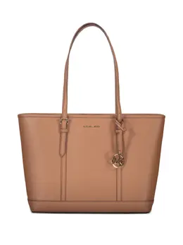 Michael Kors: Светлая сумка-шоппер  Jet Set