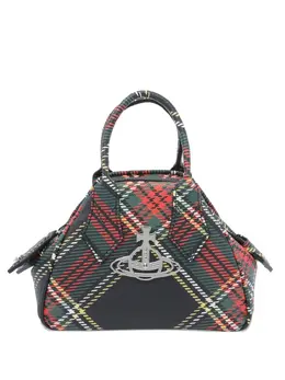 Vivienne Westwood: Чёрная сумка-шоппер  Orb