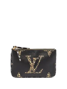 Louis Vuitton Pre-Owned: Клатч с леопардовым принтом 