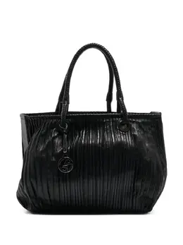 Giorgio Armani Pre-Owned: Чёрная сумка-шоппер 