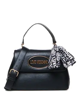 Love Moschino: Коричневая сумка через плечо 