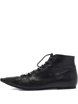 Balenciaga Pre-Owned: Чёрные ботинки 