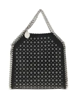 Stella McCartney: Чёрная сумка-шоппер  Tiny Falabella