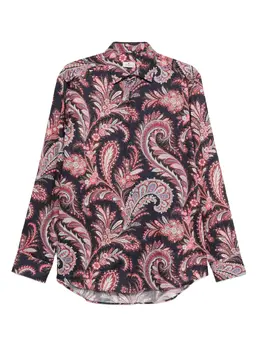 ETRO: Рубашка с растительным принтом 
