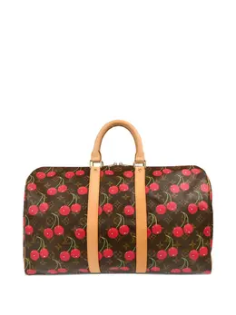 Louis Vuitton Pre-Owned: Коричневая дорожная сумка 
