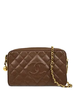 CHANEL Pre-Owned: Коричневая сумка 