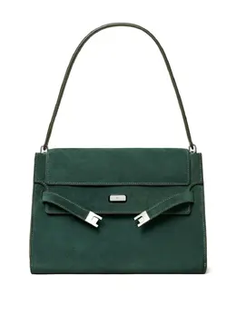 Tory Burch: Зелёная сумка  Lee Radziwill