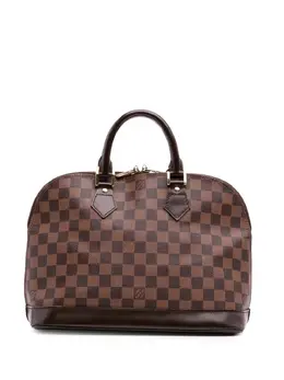 Louis Vuitton Pre-Owned: Коричневая сумка 