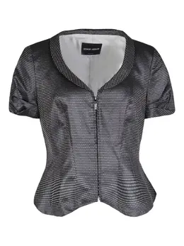 Giorgio Armani Pre-Owned: Жаккардовая куртка 