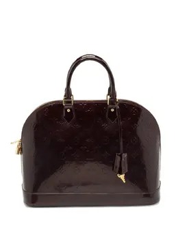 Louis Vuitton Pre-Owned: Бордовая сумка 