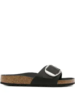 Birkenstock: Чёрные сандалии  Madrid