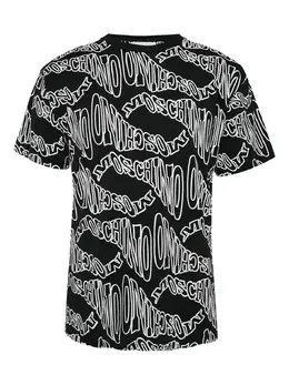 Moschino Pre-Owned: Футболка с принтом 