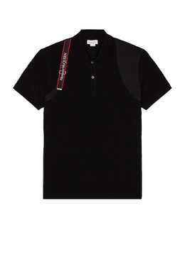 Alexander McQueen: Чёрное поло 