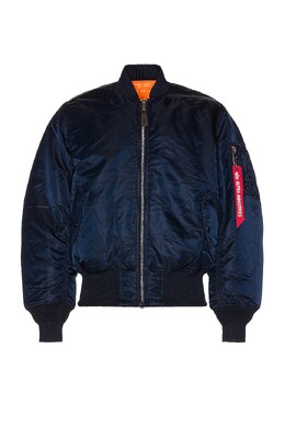 Alpha Industries: Голубая куртка 