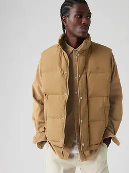 Levi's: Коричневый жилет 
