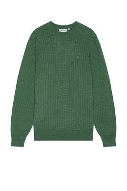 Carhartt WIP: Зелёный свитер 