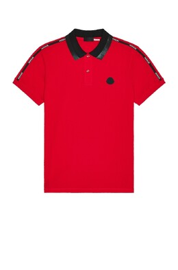 Moncler: Чёрное поло 