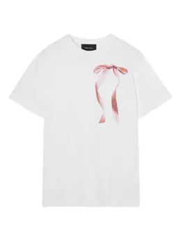 Simone Rocha: Футболка с бантом 