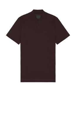 Givenchy: Бордовое поло 