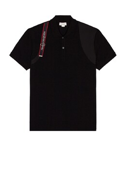 Alexander McQueen: Чёрное поло 