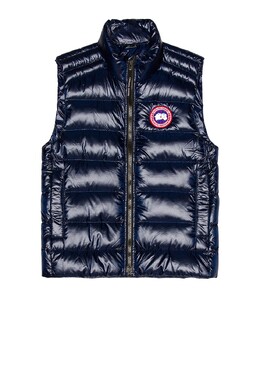 Canada Goose: Синий пуховик  Crofton