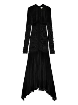 Blumarine: Платье с длинным рукавом 