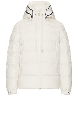 Moncler: Белая куртка 