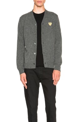 Comme des Garçons: Золотой кардиган 