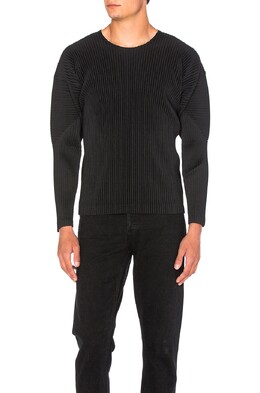 Homme Plissé Issey Miyake: Футболка с длинным рукавом 