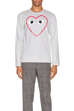 Comme des Garçons: Футболка с длинным рукавом 