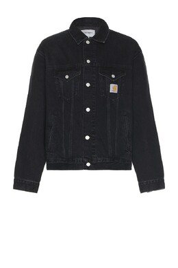 Carhartt WIP: Чёрная куртка 