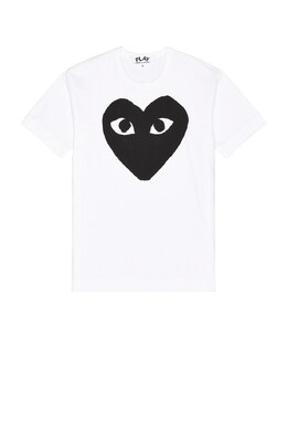 Comme des Garçons: Хлопковая футболка 